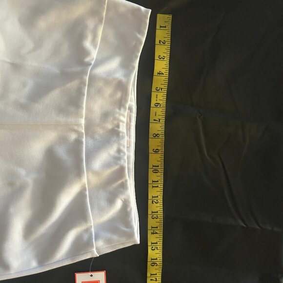 Jude Connally Lucia Ponte Knit Elastic Waistband Straight Pull-On Ankle Pants M - Picture 9 of 14